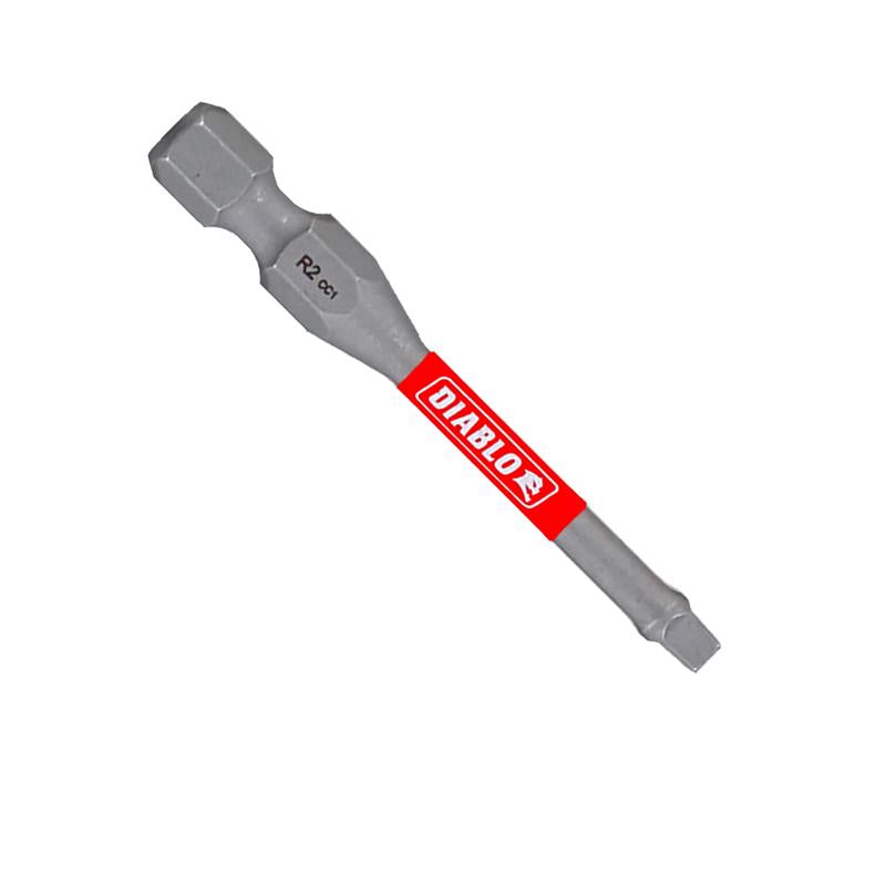 Diablo Square #2 X 2 in. L Driver Bit Black Oxide 5 pk