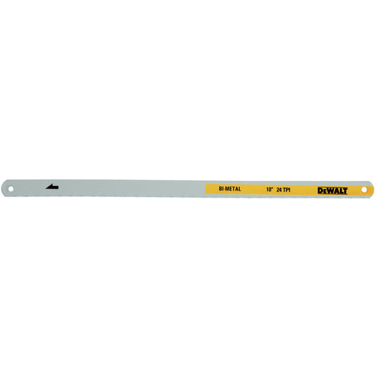 DeWalt 10 in. Bi-Metal Hacksaw Blade 24 TPI 2 pk