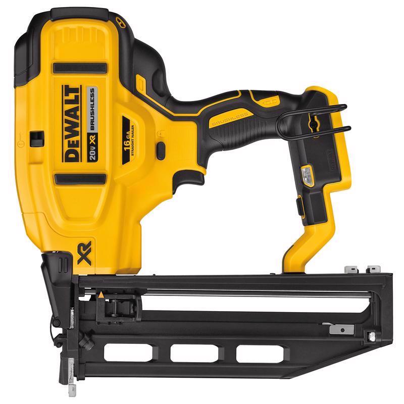 DeWalt 20V MAX XR 16 Ga. Cordless Finish Nailer Tool Only 20 V