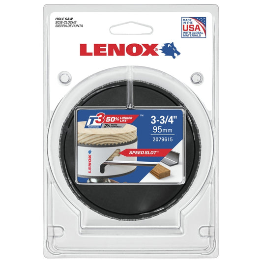 Lenox Speed Slot 3-3/4 in. Bi-Metal Hole Saw