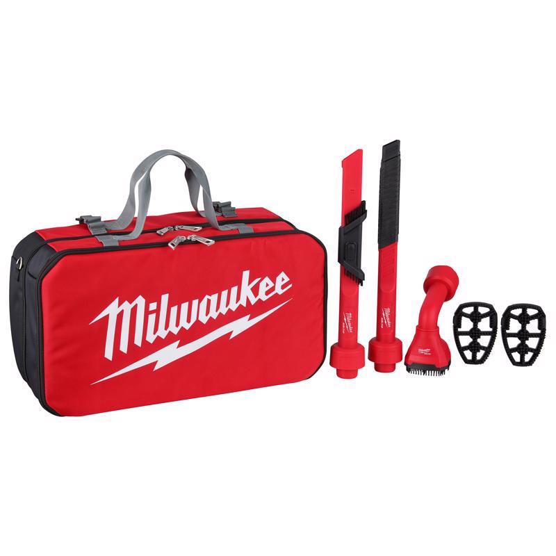 Milwaukee AIR-TIP 1-1/4 in. - 2-1/2 in. Automotive Kit W/Crevice Tools, Utility Nozzle and Bag For W