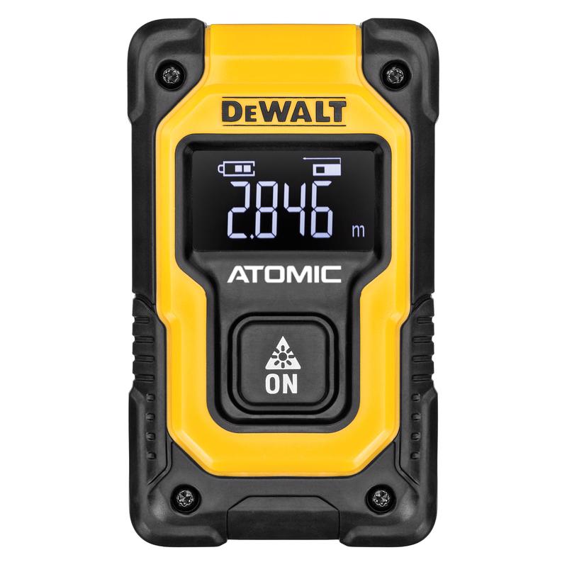 DeWalt Atomic 5.91 in. L X 4.33 in. W Pocket Laser Distance Measurer 55 ft. Black/Yellow 1 pc