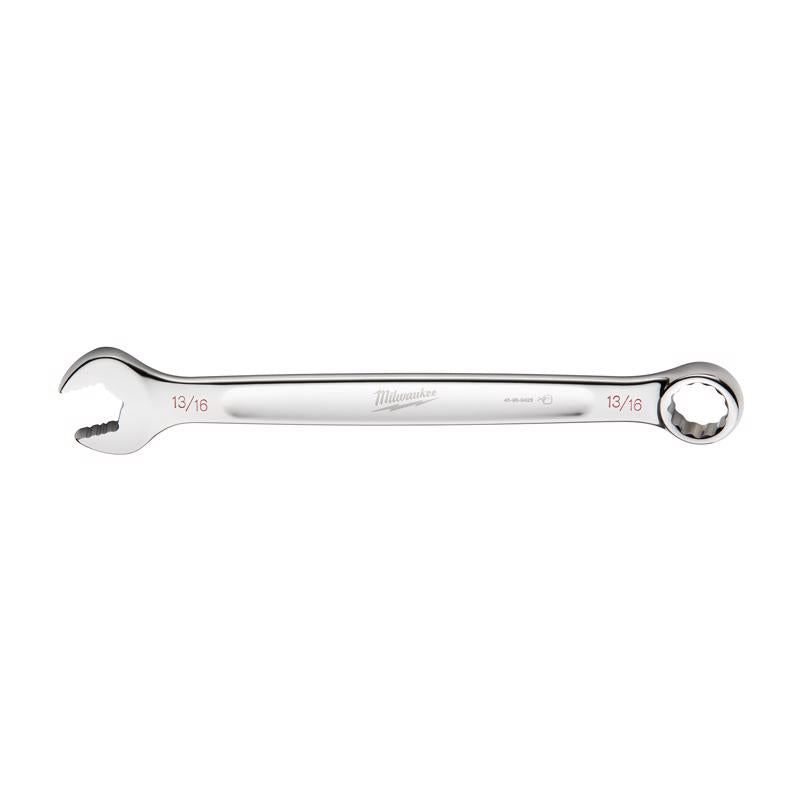 Milwaukee Max Bite 13/16 in. 6 and 12 Point SAE Combination Wrench 1.8 in. L 1 pc