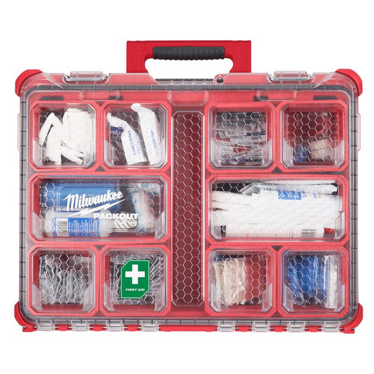 Milwaukee PACKOUT Red First Aid Kit 1 pk