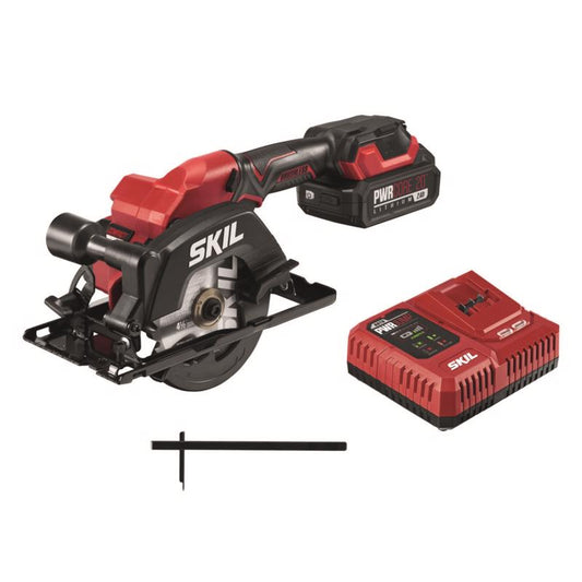 SKIL 20V 4-1/2 in. Cordless Brushless Circular Saw Kit (Battery & Charger)