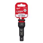 Milwaukee SHOCKWAVE 3 in. X 1/2 in. drive SAE Impact Extension 1 pc