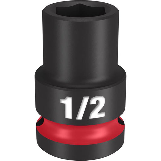 Milwaukee Shockwave 1/2 in. X 1/2 in. drive SAE 6 Point Standard Impact Socket 1 pc