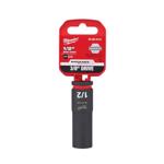 Milwaukee Shockwave 1/2 in. X 3/8 in. drive SAE 6 Point Deep Impact Socket 1 pc