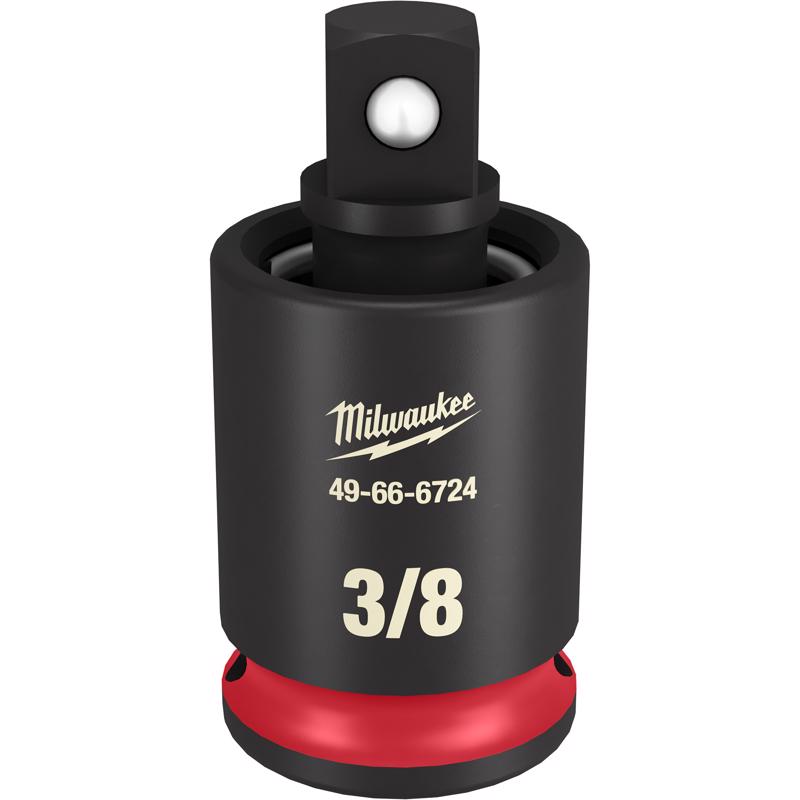 Milwaukee Shockwave 3/8 in. drive SAE 6 Point Impact Universal Joint 1 pc