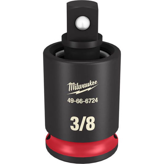 Milwaukee Shockwave 3/8 in. drive SAE 6 Point Impact Universal Joint 1 pc