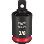 Milwaukee Shockwave 3/8 in. drive SAE 6 Point Impact Universal Joint 1 pc