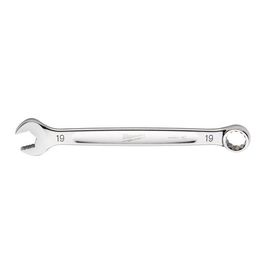 Milwaukee 19 mm X 19 mm 12 Point Metric Combination Wrench 9.84 in. L 1 pc