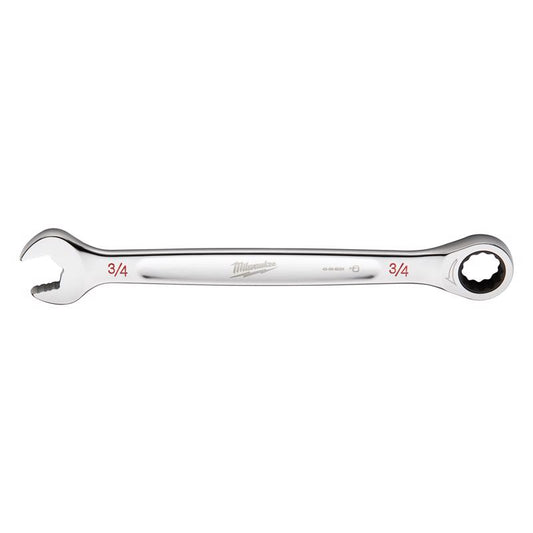 Milwaukee 3/4 in. X 3/4 in. 12 Point SAE Ratcheting Combination Wrench 10.14 in. L 1 pc