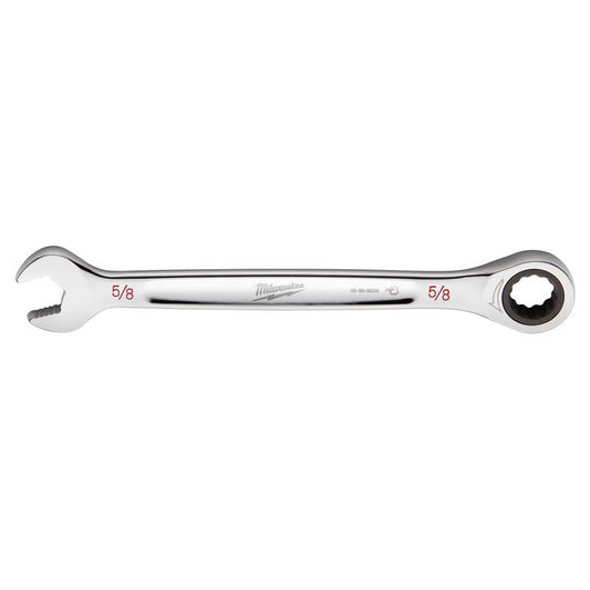 Milwaukee 5/8 in. X 5/8 in. 12 Point SAE Ratcheting Combination Wrench 8.58 in. L 1 pc