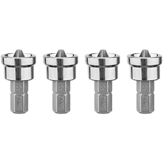 DeWalt Max Fit Phillips 1 in. L Drywall Screw Setter Steel 4 pk