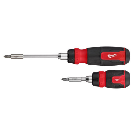 Milwaukee 14-in-1 Compact Ratcheting Screwdriver Set 2 pc