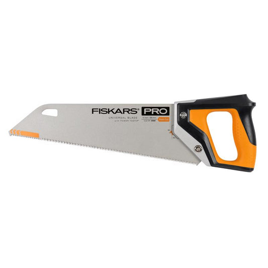 Fiskars PowerTooth 15 in. Steel Universal Hand Saw 13 TPI Coarse 1 pc