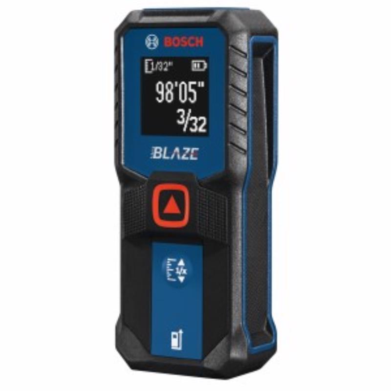 Blaze BLAZE 1.7 in. L X .9 in. W Laser Measure 100 ft. Black/Blue 3 pc