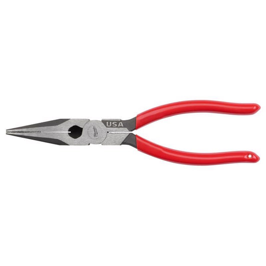 Milwaukee Made In USA 8 in. Forged Steel Long Nose Pliers