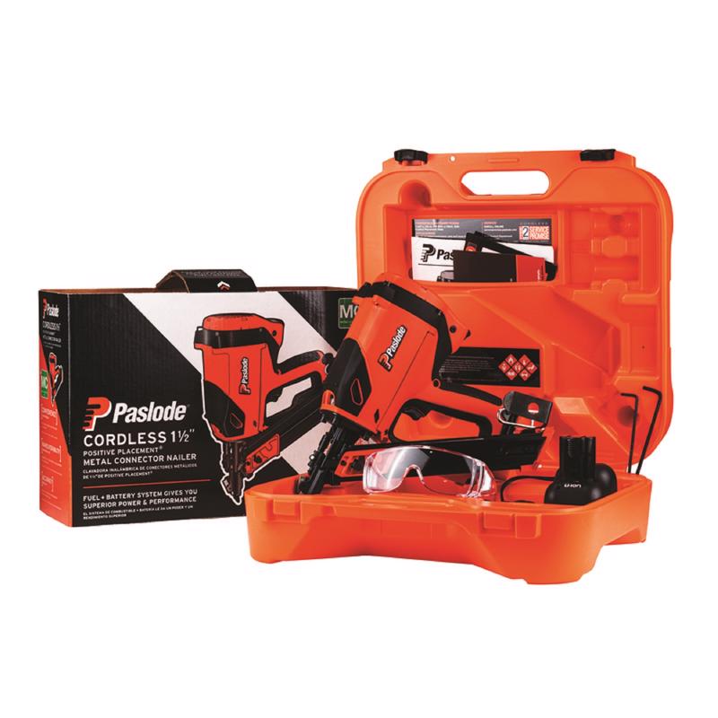 Paslode Positive Placement Cordless 30 deg Metal-Connecting Nailer Kit (Battery & Charger) 7 V