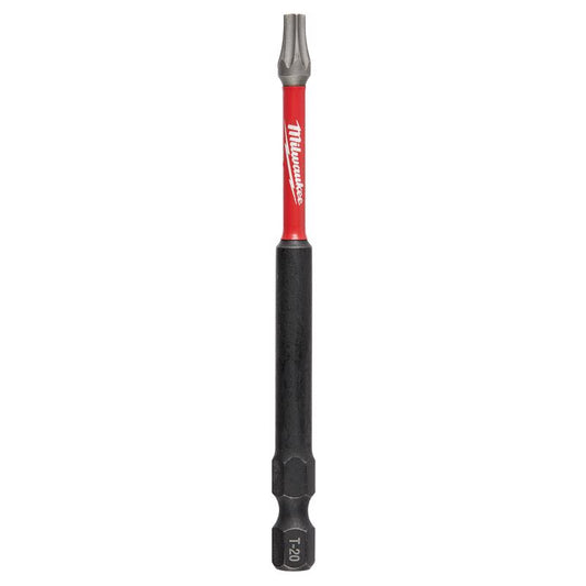 Milwaukee Shockwave Torx T-20 X 3-1/2 in. L Power Bit Alloy Steel 2 pk