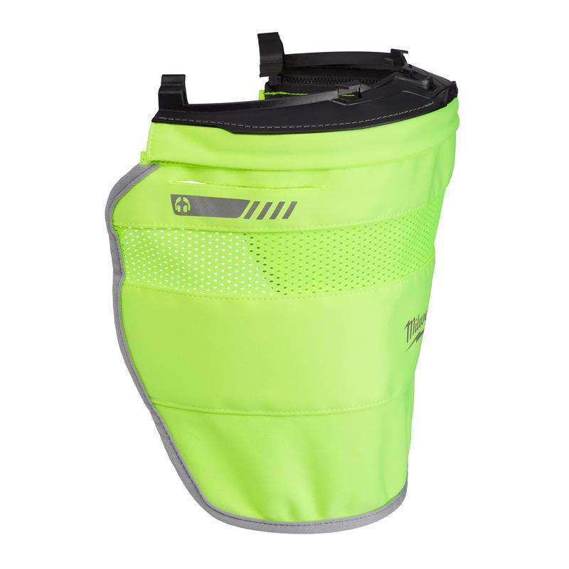 Milwaukee Bolt Hard Hat Sun Shade Fluorescent Yellow Vented