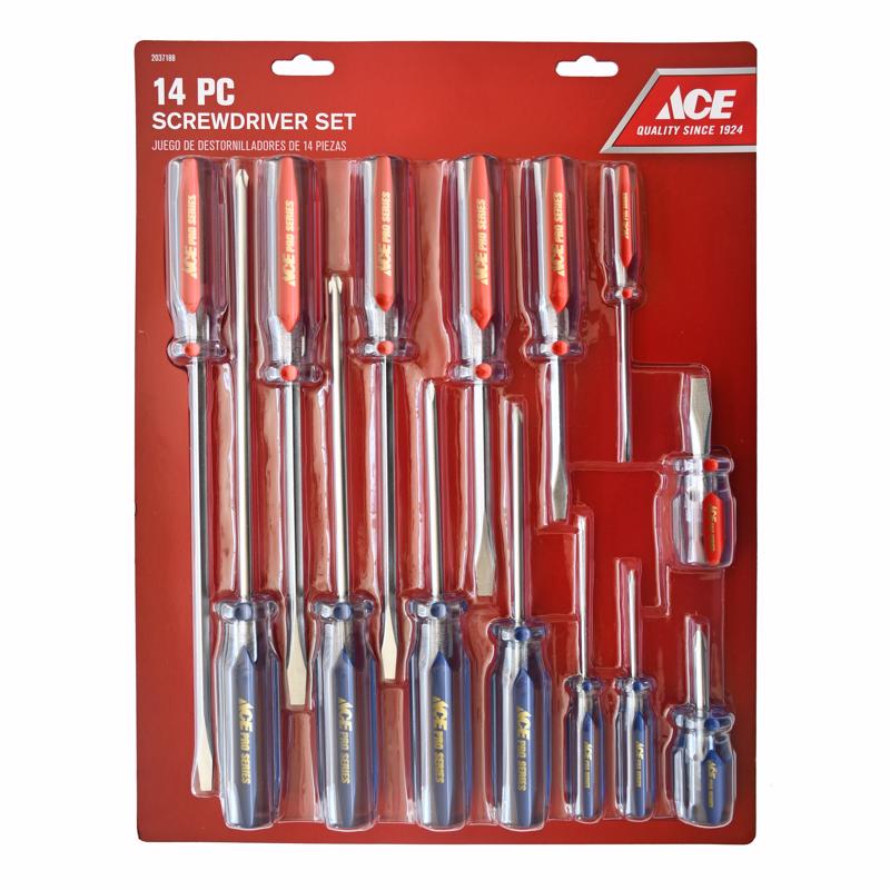 Ace Screwdriver Set 14 pc