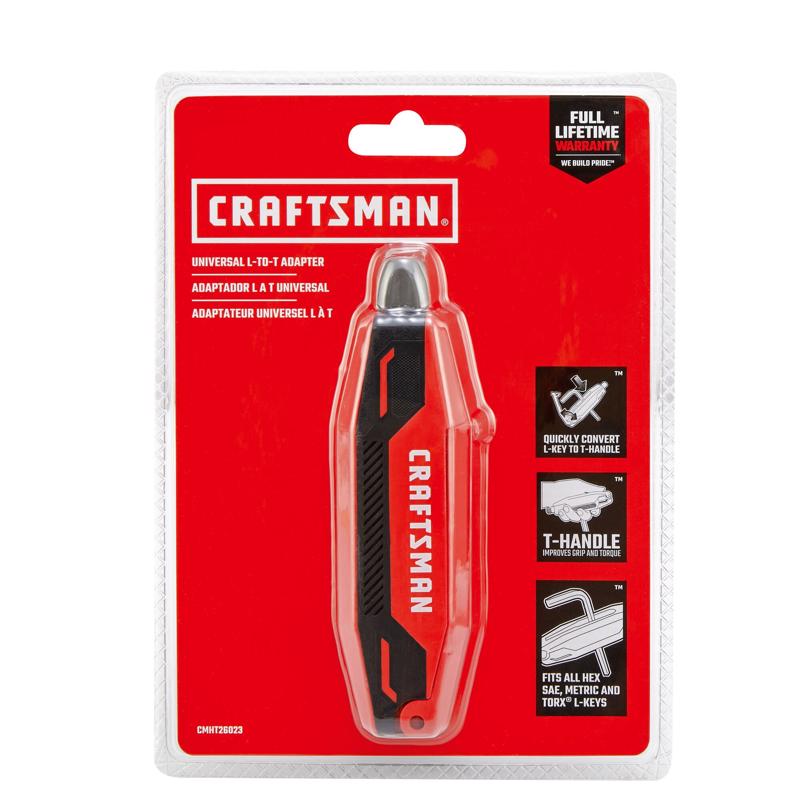 Craftsman Metric and SAE T-Handle Universal  Hex Key Set 1 pc