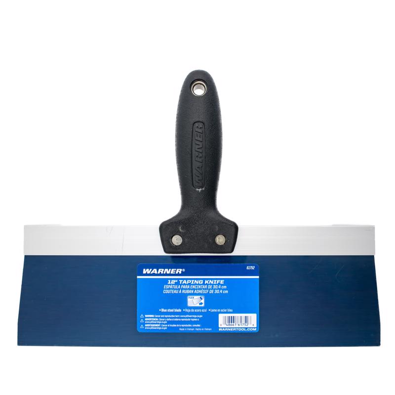 Warner Blue Steel Taping Knife 1 in. H X 9.2 in. W X 12 in. L
