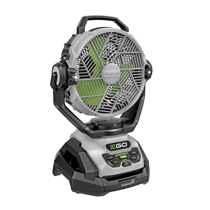 EGO Power+ 10 in. H 5 speed Oscillating Misting Fan Remote Control