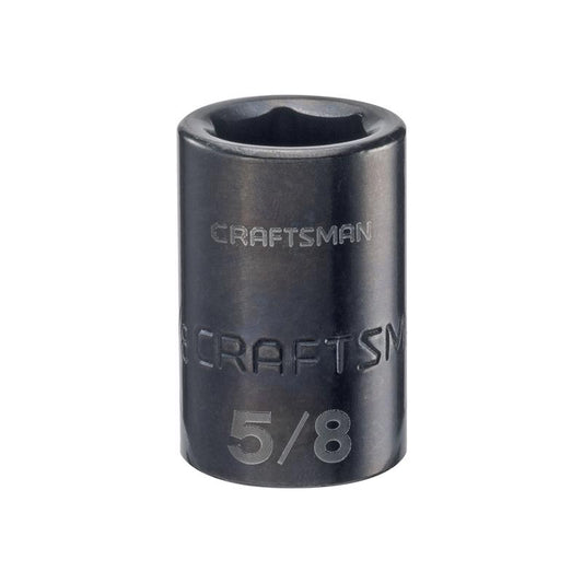 Craftsman 5/8 in. X 1/2 in. drive SAE 6 Point Impact Socket 1 pc