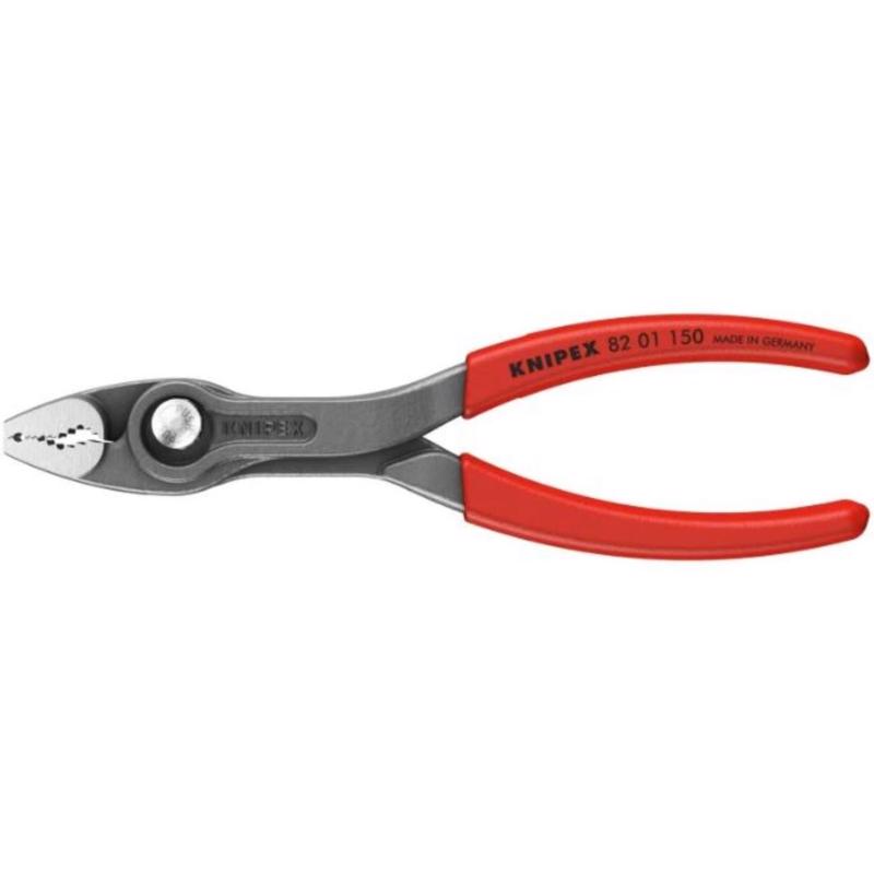 Knipex 6 in. Chrome Vanadium Steel TwinGrip Slip Joint Pliers