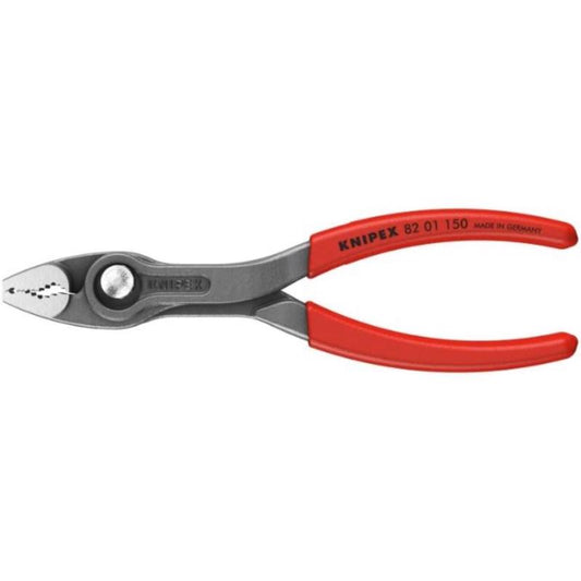Knipex 6 in. Chrome Vanadium Steel TwinGrip Slip Joint Pliers