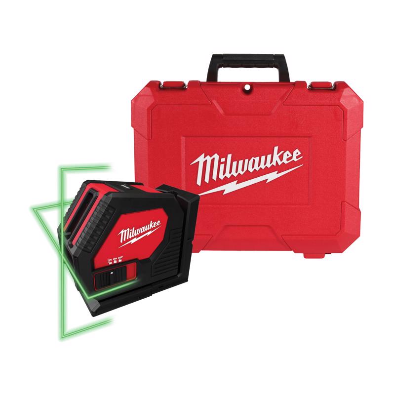 Milwaukee 2 beam Self Leveling Cross-Line Laser 165 ft. 1 pc