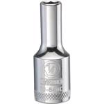 DeWalt 1/4 in. X 3/8 in. drive Metric 6 Point Deep Socket 1 pc