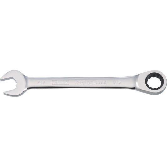 DeWalt 5/8 in. X 5/8 in. SAE Ratcheting Combination Wrench 7-15/16 in. L 1 pc