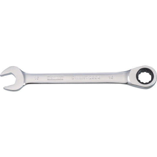 DeWalt 16 mm X 16 mm 12 Point Metric Ratcheting Combination Wrench 7-15/16 in. L 1 pc