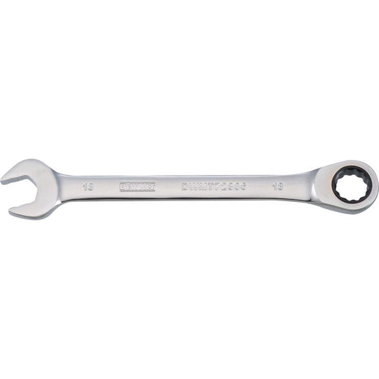 DeWalt 18 mm X 18 mm 12 Point Metric Ratcheting Combination Wrench 9-7/32 in. L 1 pc