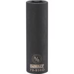 DeWalt 5/8 in. X 1/2 in. drive SAE 6 Point Deep Impact Socket 1 pc