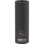 DeWalt 11/16 in. X 1/2 in. drive SAE 6 Point Deep Impact Socket 1 pc
