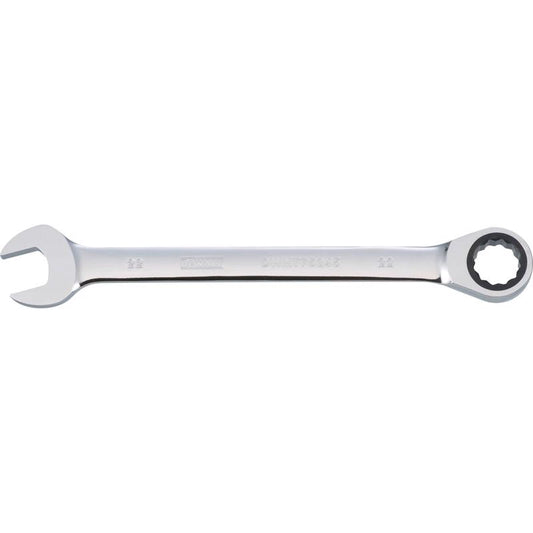 DeWalt 22 mm X 22 mm Metric Ratcheting Combination Wrench 11-7/32 in. L 1 pc