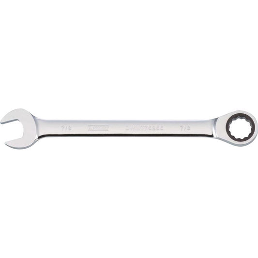 DeWalt 7/8 in. X 7/8 in. SAE Ratcheting Combination Wrench 1 pc