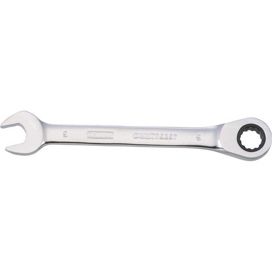 DeWalt 9 mm X 9 mm Metric Ratcheting Combination Wrench 4-27/32 in. L 1 pc