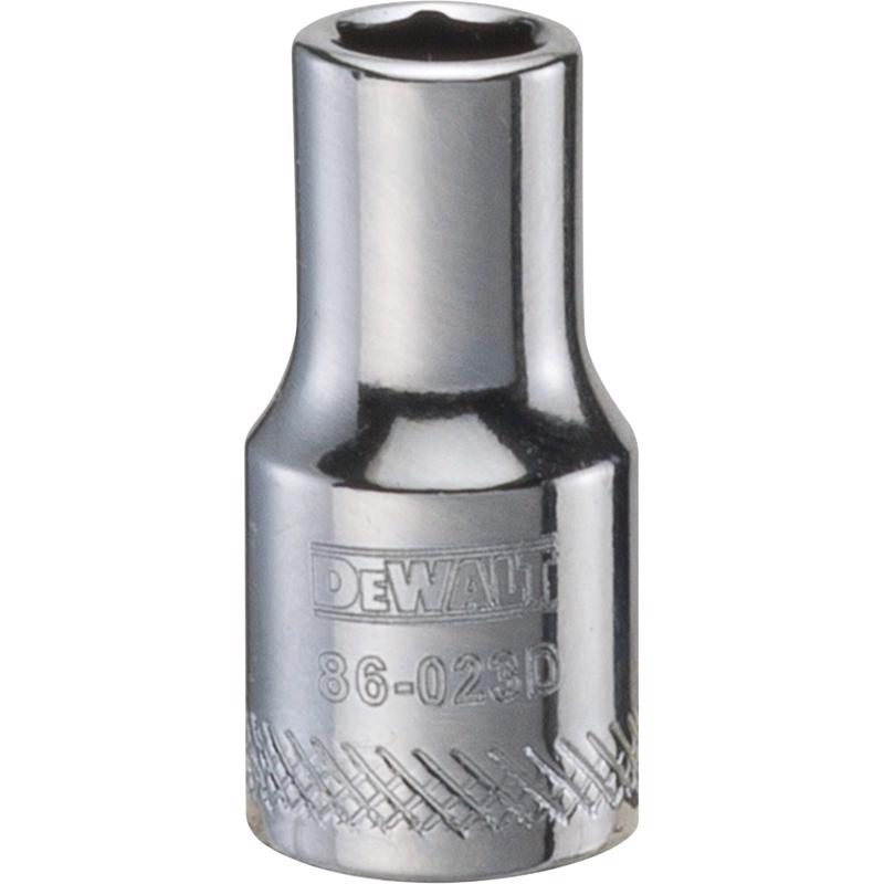 DeWalt 7/32 in. X 1/4 in. drive SAE 6 Point Socket 1 pc