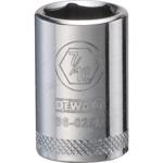 DeWalt 7/16 in. X 1/4 in. drive SAE 6 Point Socket 1 pc