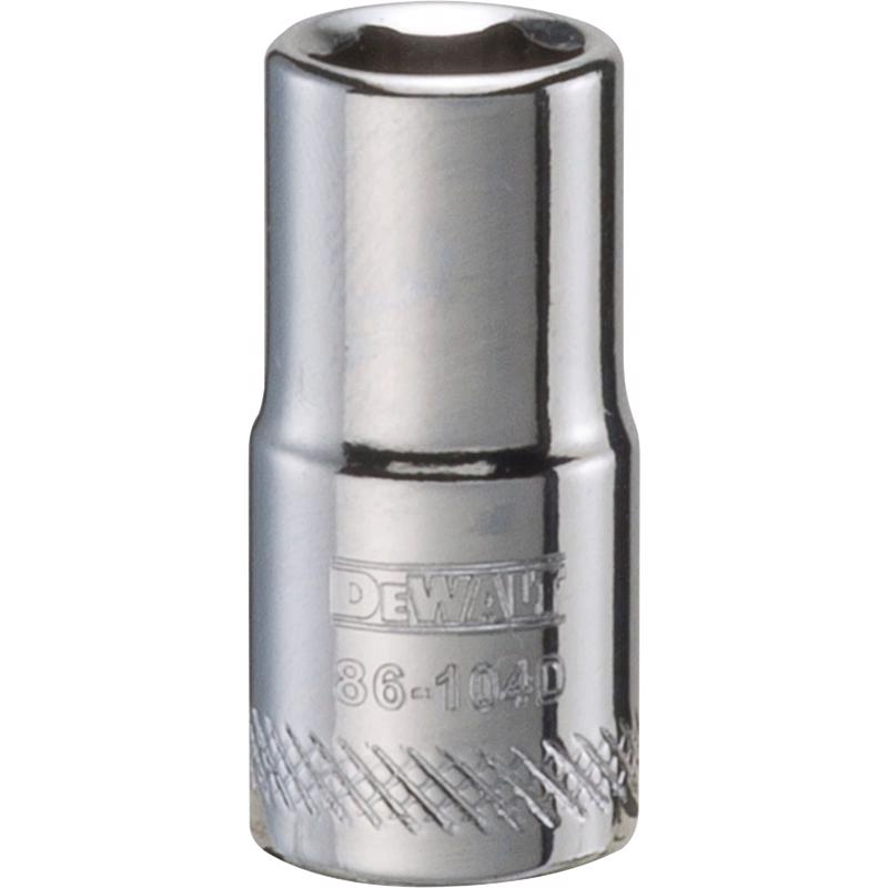 DeWalt 7 mm X 1/4 in. drive Metric 6 Point Socket 1 pc