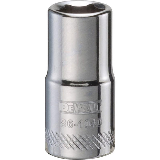 DeWalt 7 mm X 1/4 in. drive Metric 6 Point Socket 1 pc