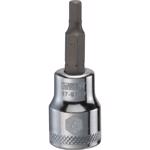 DeWalt 4 mm X 3/8 in. drive Metric Hex Bit Socket 1 pc