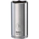 DeWalt 7/8 in. X 3/8 in. drive SAE 6 Point Deep Socket 1 pc