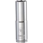 DeWalt 15 mm X 1/2 in. drive Metric 6 Point Deep Socket 1 pc